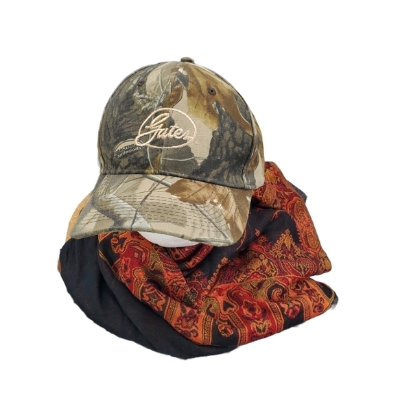 Realtree Camouflage Gates Embroidered Adjustable Strap Hat Cap - Picture 1 of 11